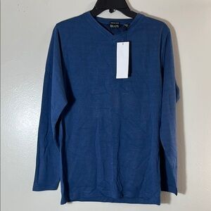 Bruno Blue Long Sleeve Shirt men’s size S
